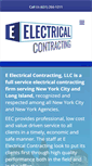 Mobile Screenshot of eelectricalcontracting.com